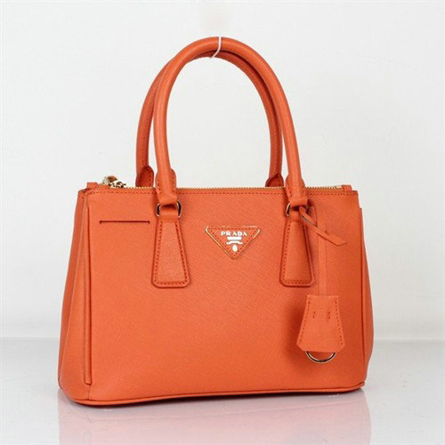 2014 Prada saffiano calfskin BN2316 orange